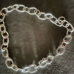 Elegant Silver Chain Necklace